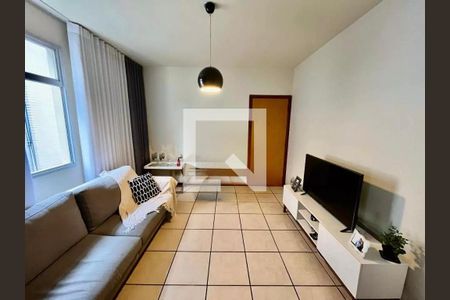 Sala de apartamento à venda com 3 quartos, 100m² em Buritis, Belo Horizonte