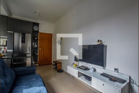 Sala de apartamento à venda com 2 quartos, 100m² em Jardim Ana Maria, Santo André