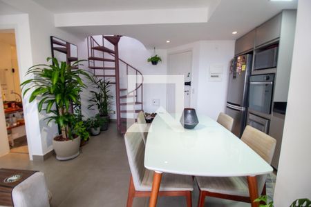 Sala de Jantar de apartamento à venda com 2 quartos, 100m² em Chácara Santo Antônio (zona Sul), São Paulo