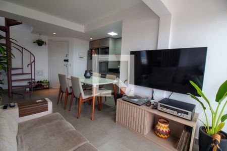 Sala de apartamento para alugar com 2 quartos, 100m² em Chácara Santo Antônio (zona Sul), São Paulo