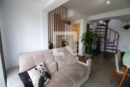 Sala de apartamento à venda com 2 quartos, 100m² em Chácara Santo Antônio (zona Sul), São Paulo