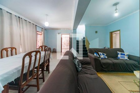 Sala de casa à venda com 3 quartos, 300m² em Campestre, Santo André