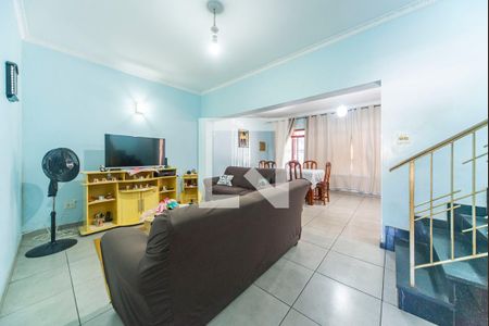 Sala de casa à venda com 3 quartos, 300m² em Campestre, Santo André