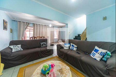 Sala de casa à venda com 3 quartos, 300m² em Campestre, Santo André