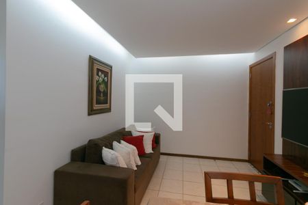 Sala de apartamento à venda com 2 quartos, 50m² em Paquetá, Belo Horizonte