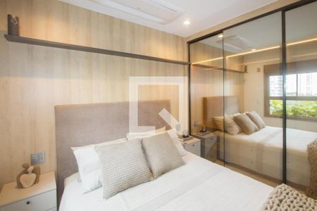 Quarto de apartamento à venda com 2 quartos, 81m² em Brooklin, São Paulo