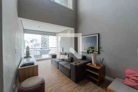 Sala de apartamento à venda com 2 quartos, 86m² em Bela Vista, São Paulo