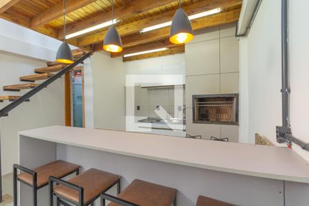 Sala/Cozinha de casa para alugar com 1 quarto, 32m² em Harmonia, Canoas