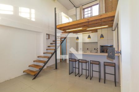 Sala/Cozinha de casa para alugar com 1 quarto, 32m² em Harmonia, Canoas