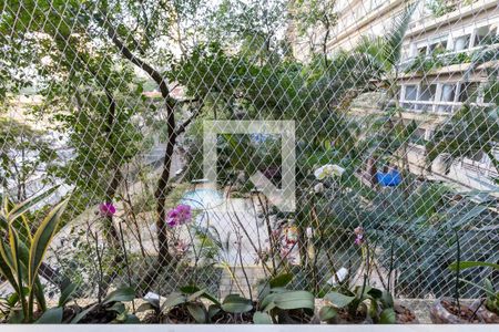 Vista da Sala de apartamento à venda com 2 quartos, 87m² em Higienópolis, São Paulo