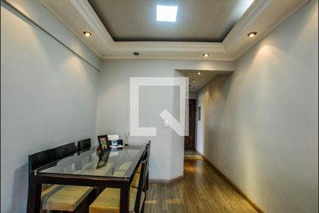 Sala de apartamento à venda com 2 quartos, 68m² em Vila Homero Thon, Santo André