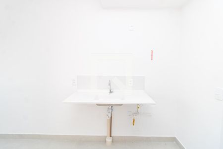 Sala/Cozinha de apartamento à venda com 2 quartos, 32m² em Parque Novo Mundo, São Paulo