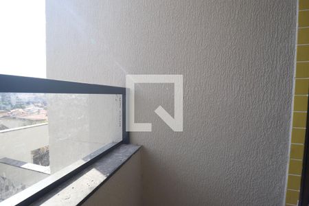 Varanda da Suíte de apartamento à venda com 2 quartos, 47m² em Campestre, Santo André