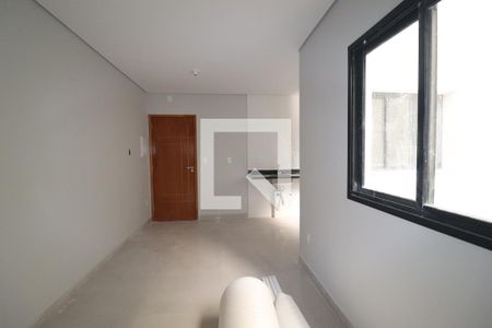 Sala de apartamento à venda com 2 quartos, 47m² em Campestre, Santo André