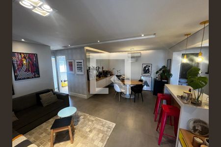 Sala de apartamento à venda com 2 quartos, 87m² em Vila Dom Pedro Ii, São Paulo