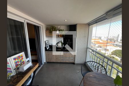 Varanda da Sala de apartamento à venda com 2 quartos, 87m² em Vila Dom Pedro Ii, São Paulo