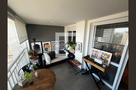 Varanda da Sala de apartamento à venda com 2 quartos, 87m² em Vila Dom Pedro Ii, São Paulo