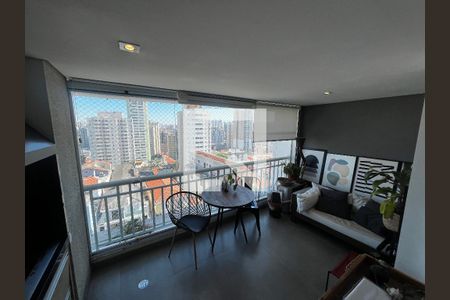 Varanda da Sala de apartamento à venda com 2 quartos, 87m² em Vila Dom Pedro Ii, São Paulo