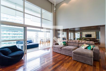 Sala de apartamento à venda com 4 quartos, 238m² em Vila Suzana, São Paulo