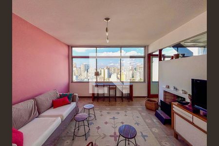 Sala de apartamento à venda com 3 quartos, 156m² em Higienópolis, São Paulo