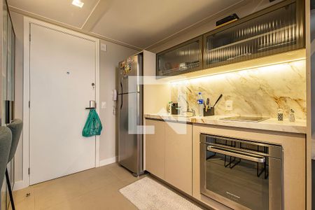 Sala/Cozinha de apartamento à venda com 1 quarto, 40m² em Pinheiros, São Paulo