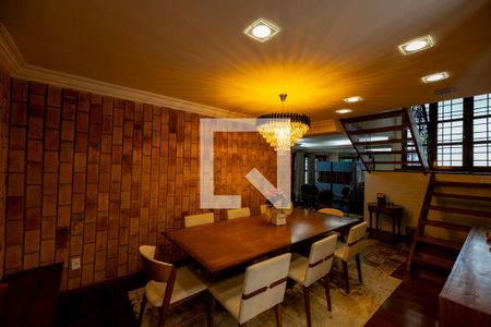 Sala de Jantar  de casa de condomínio para alugar com 7 quartos, 390m² em Morada dos Pássaros, Barueri