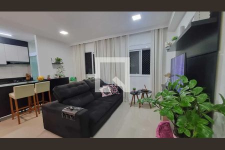 Sala de TV de apartamento à venda com 1 quarto, 42m² em Vila Galvão, Guarulhos