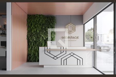Recepção de apartamento à venda com 3 quartos, 74m² em Vila Rosa, Goiânia
