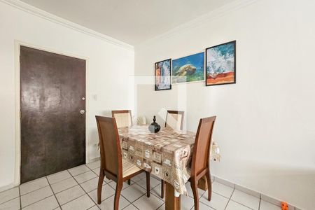 Sala de apartamento para alugar com 1 quarto, 50m² em Centro, Guarujá
