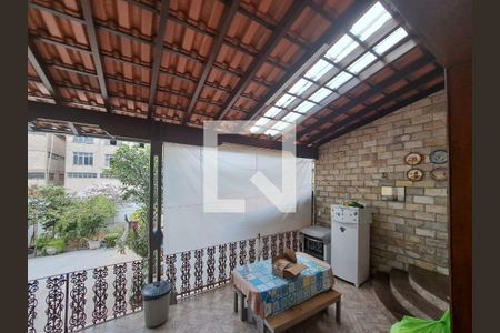 Varanda da Sala de casa à venda com 2 quartos, 280m² em Pedro Ii, Belo Horizonte