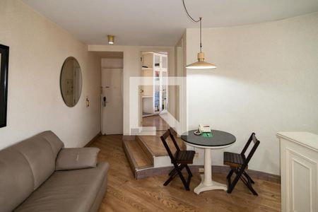 Sala de apartamento para alugar com 1 quarto, 52m² em Bela Vista, São Paulo