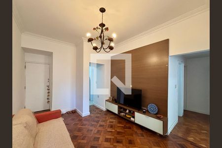 Sala de apartamento à venda com 2 quartos, 100m² em Leblon, Rio de Janeiro