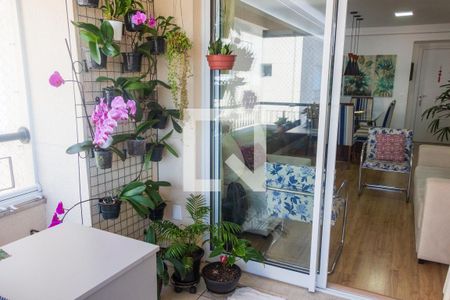 Varanda da Sala de apartamento à venda com 2 quartos, 86m² em Vila Emir, São Paulo