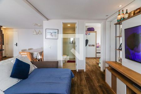 Sala de apartamento à venda com 2 quartos, 84m² em Vila Sonia, São Paulo
