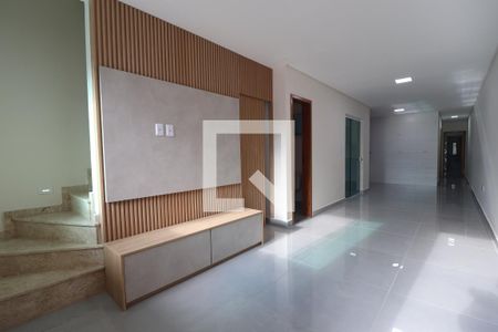 Sala de casa à venda com 3 quartos, 140m² em Vila Camilópolis, Santo André