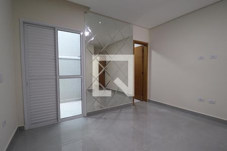 Quarto 1 suíte de casa à venda com 3 quartos, 140m² em Vila Camilópolis, Santo André