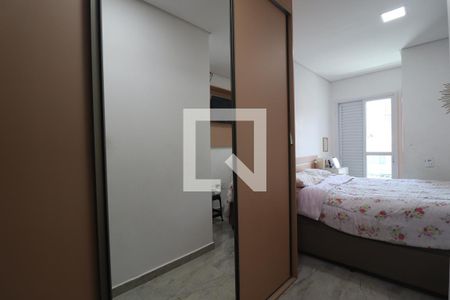 Suíte de apartamento à venda com 2 quartos, 110m² em Vila Camilópolis, Santo André
