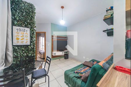 Sala de apartamento à venda com 2 quartos, 40m² em Jardim Ipanema, Santo André