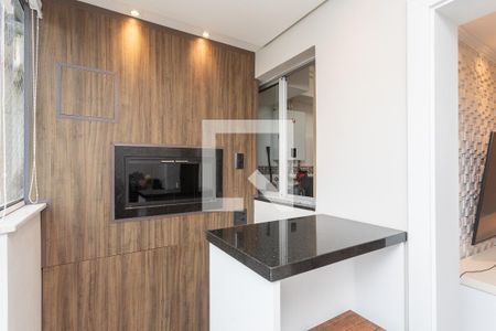 Sala - Churrasqueira de apartamento à venda com 3 quartos, 76m² em Jardim Itu, Porto Alegre