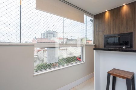 Sala - Churrasqueira de apartamento à venda com 3 quartos, 76m² em Jardim Itu, Porto Alegre