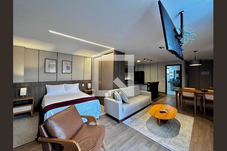 Sala  de kitnet/studio à venda com 1 quarto, 50m² em Santo Amaro, São Paulo