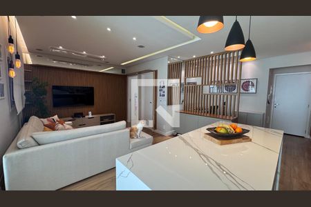 Sala de apartamento à venda com 2 quartos, 72m² em Parque Italia, Campinas