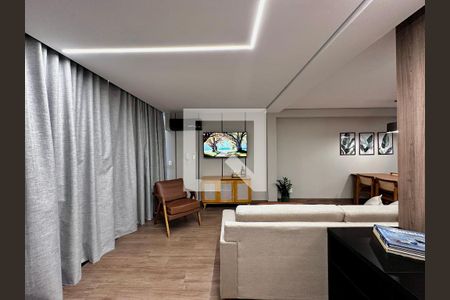 Sala de apartamento à venda com 1 quarto, 50m² em Santo Amaro, São Paulo