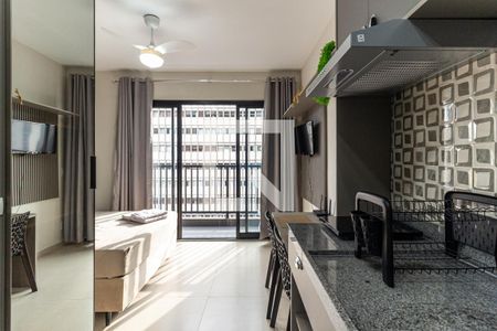 Studio de kitnet/studio para alugar com 1 quarto, 22m² em Vila Buarque, São Paulo