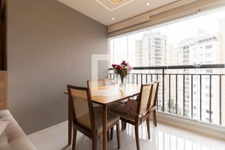 Varanda da Sala de apartamento para alugar com 2 quartos, 54m² em Vila Nair, São Paulo