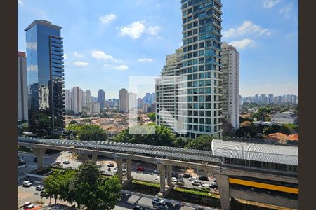 Vista da Varanda de kitnet/studio para alugar com 1 quarto, 30m² em Vila Cordeiro, São Paulo