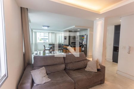 Sala de apartamento à venda com 3 quartos, 90m² em Gutierrez, Belo Horizonte