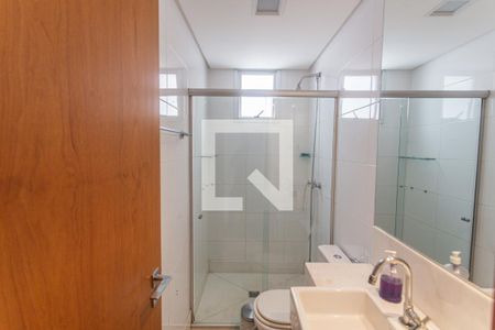 Banheiro da Suíte de apartamento à venda com 3 quartos, 90m² em Gutierrez, Belo Horizonte