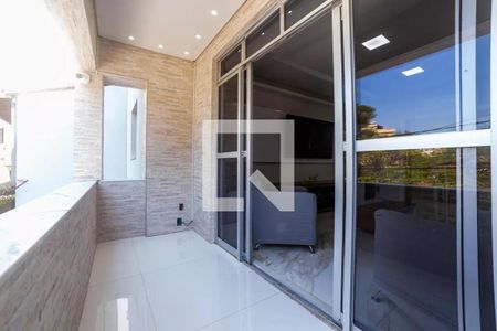 Varanda da Sala de apartamento à venda com 3 quartos, 170m² em Santa Inês, Belo Horizonte