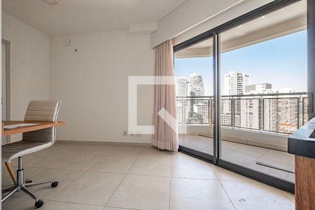 Sala/Cozinha de apartamento à venda com 1 quarto, 32m² em Pinheiros, São Paulo